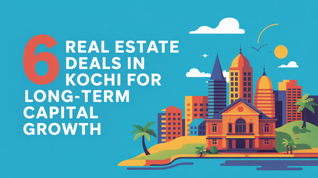 6 Real Estate Deals in Kochi for Long-Term Capital Growth