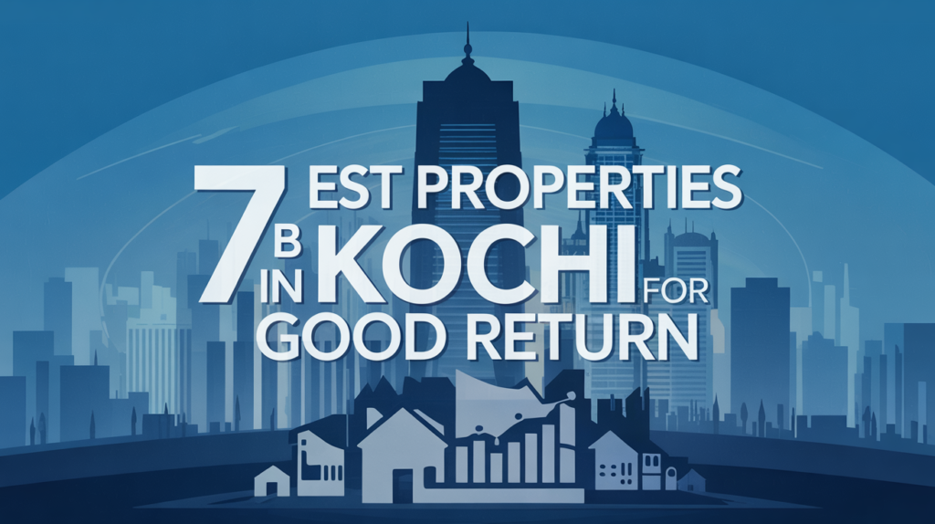 7 Best Properties in Kochi for Good Return