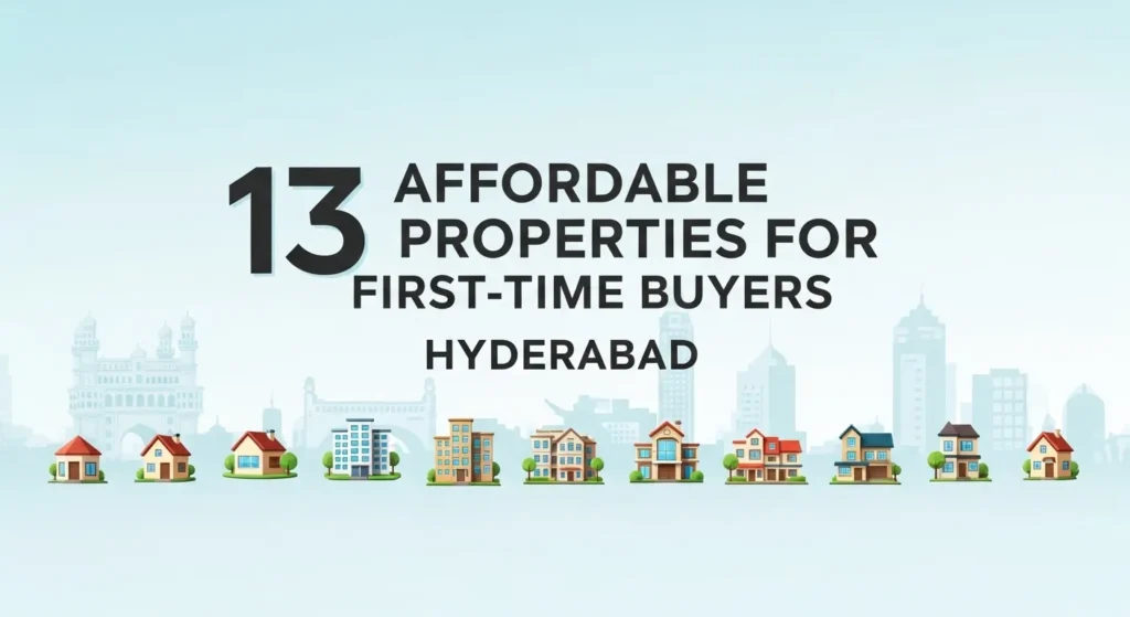 13 Affordable Hyderabad Properties for First-Time Buyers