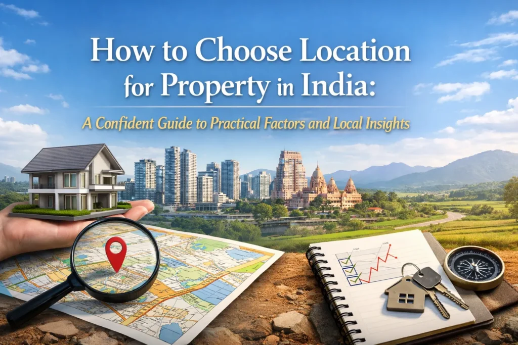 How to Choose Location for Property in India